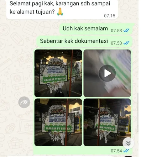 Pengiriman Papan Bunga Selamat Kareng Lor Kedopok